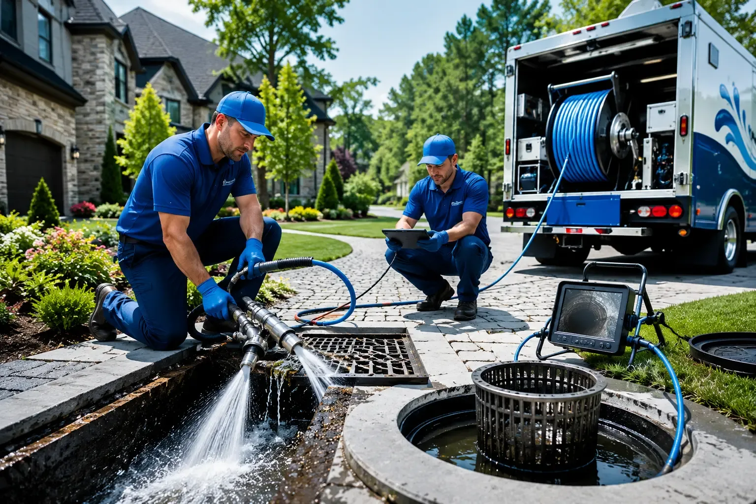 Local outdoor drain cleaning professionals in Benzonia, MI
