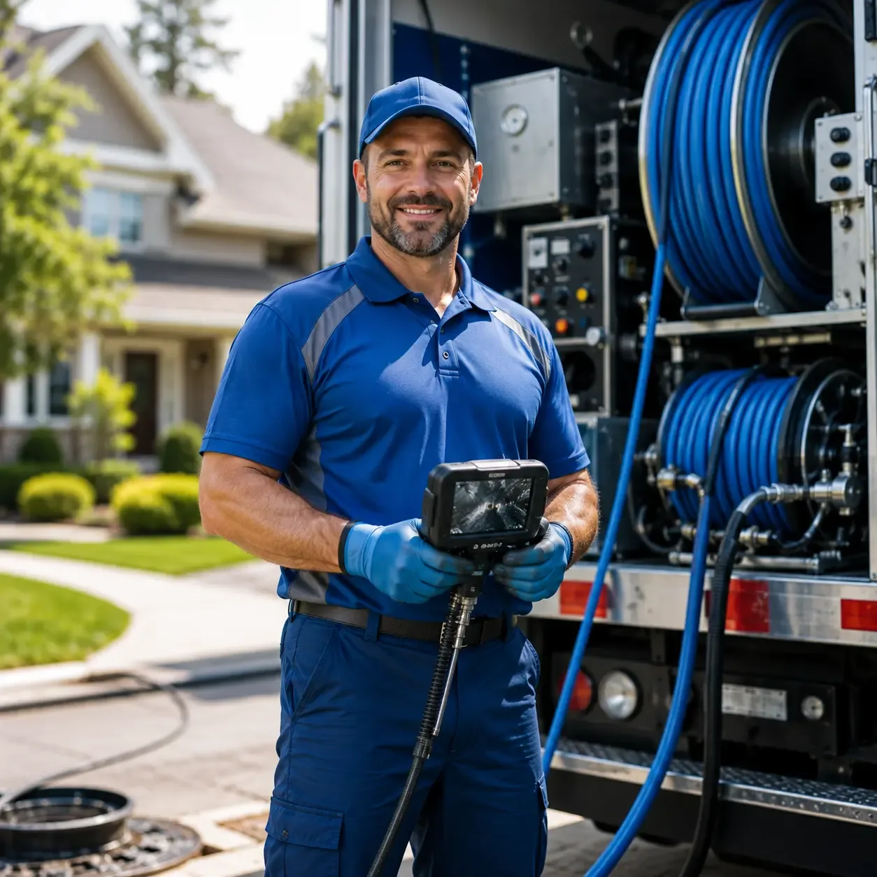 Local outdoor drain cleaning specialists in Benzonia, MI